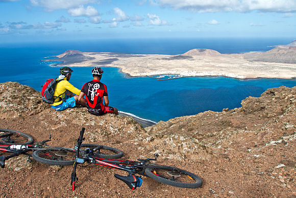 Mountain bike routes in North West Lanzarote