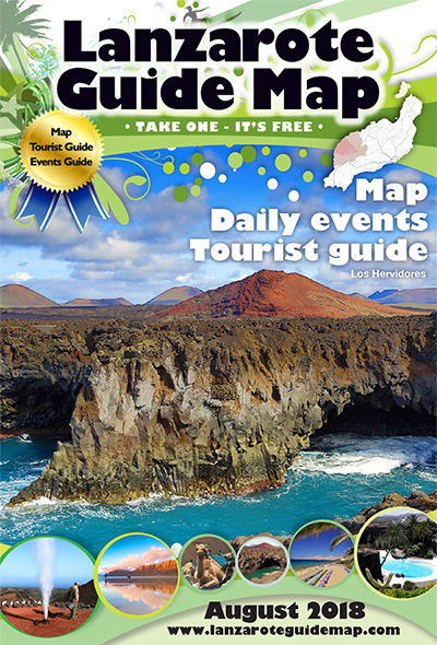 lanzarote guide map august 2018 cover - Lanzarote Tourist Guide