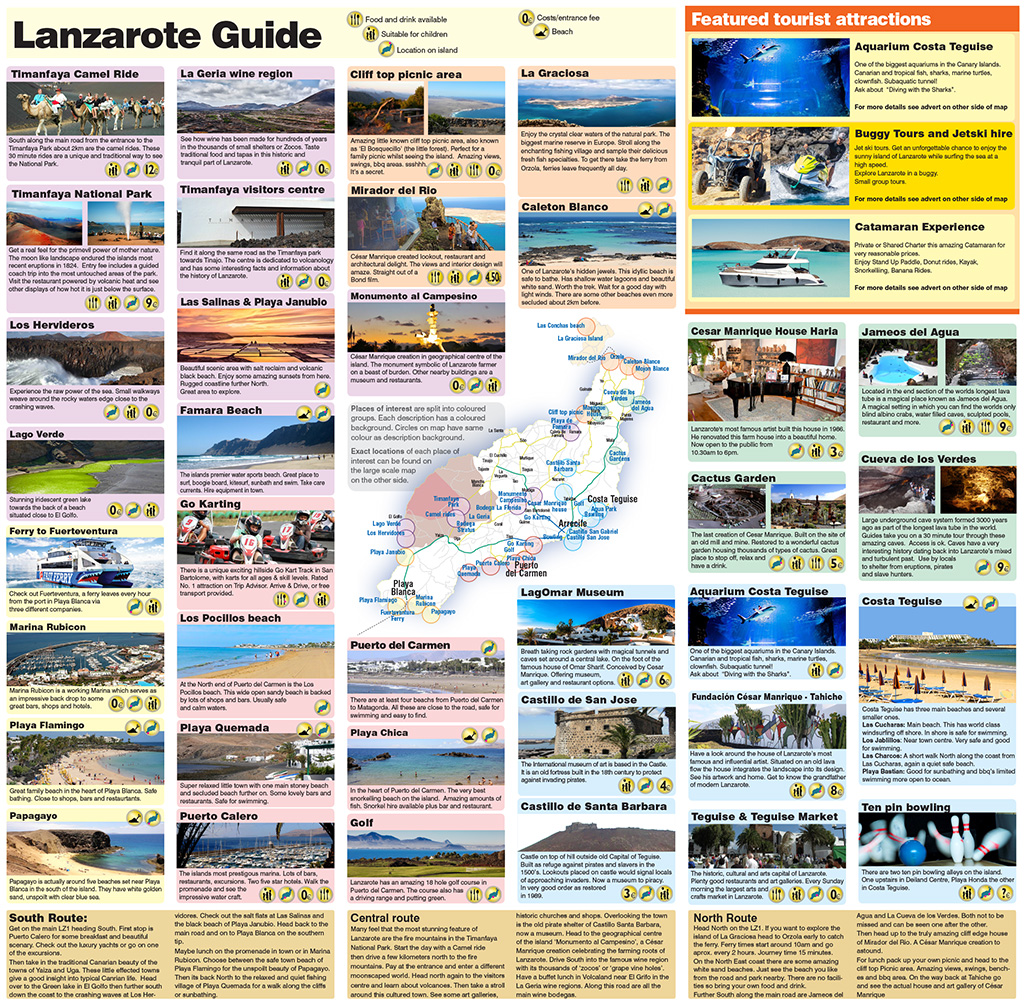 Lanzaorote Tourist guide May 2024